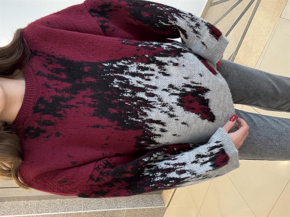 Desenli̇ Bordo Kazak