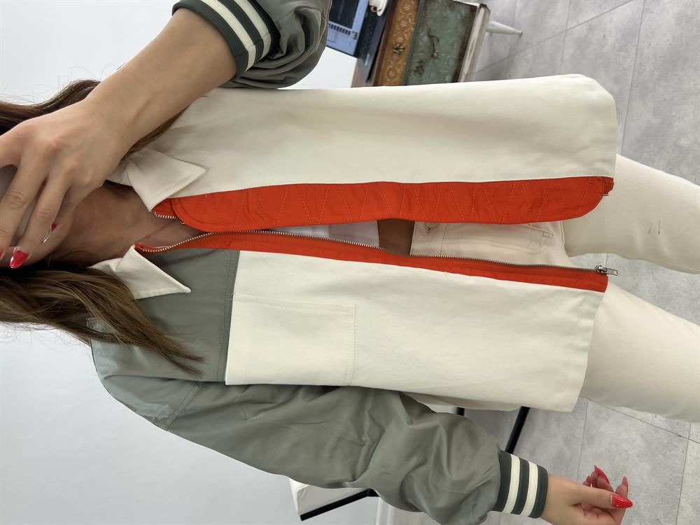 Tasarim Renk Geçişli Ceket