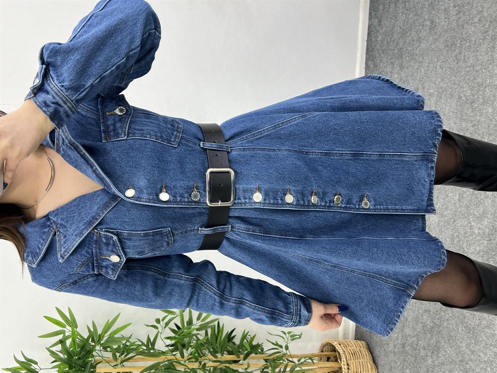 Özel Seri̇ Tasarim Jean Elbi̇se