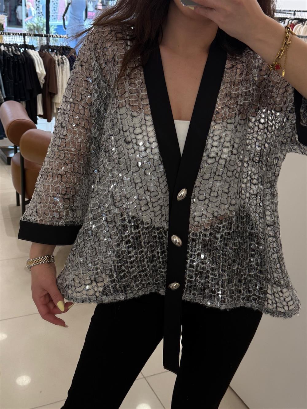 PAYETLİ TASARIM CEKET