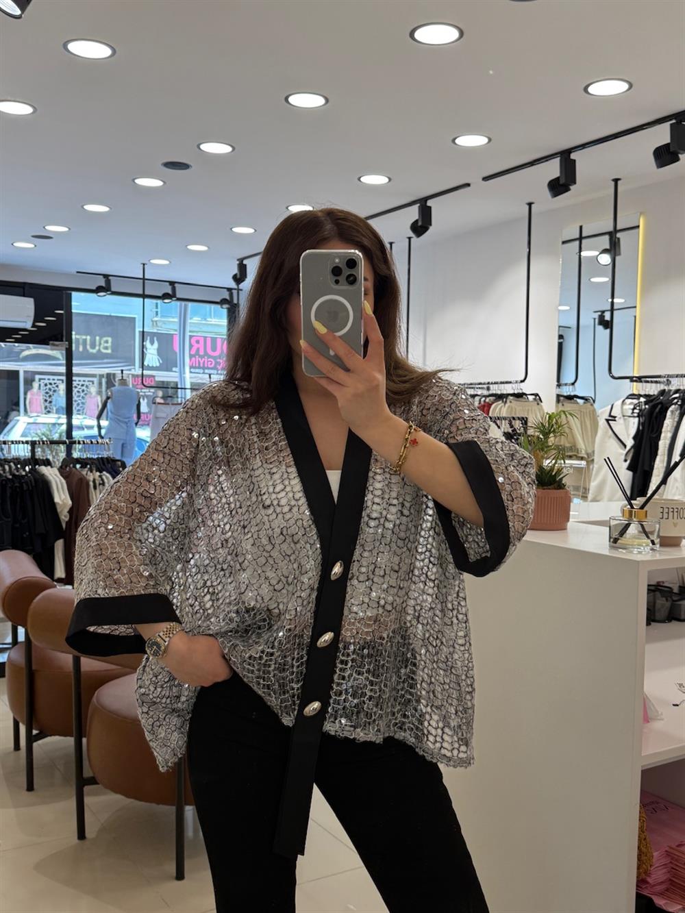 PAYETLİ TASARIM CEKET