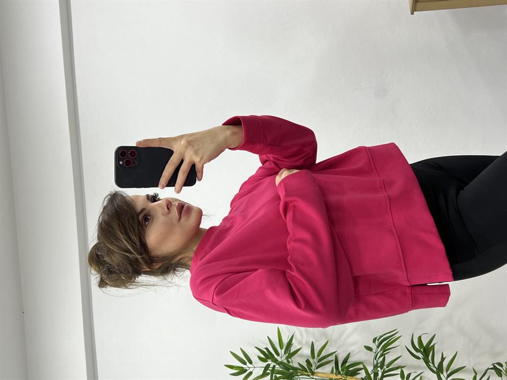 Pembe Sweatshırt
