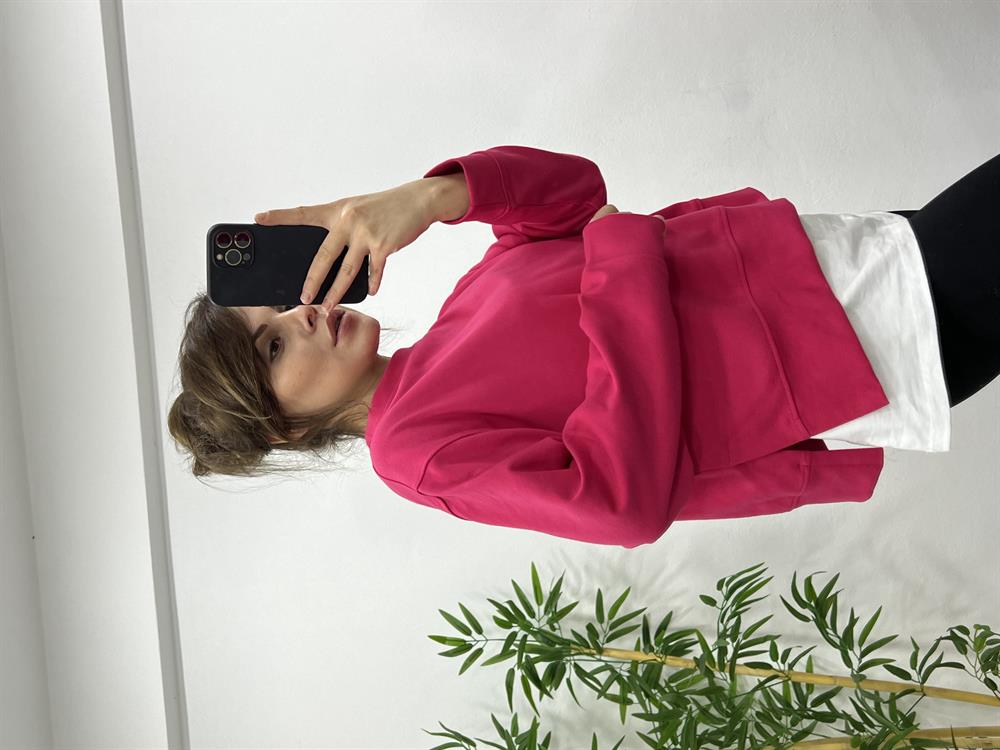 Pembe Sweatshırt