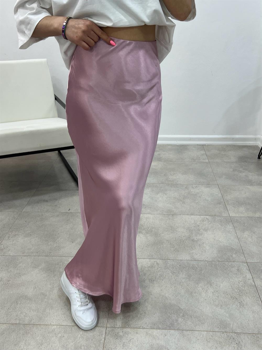 Pembe Saten Etek