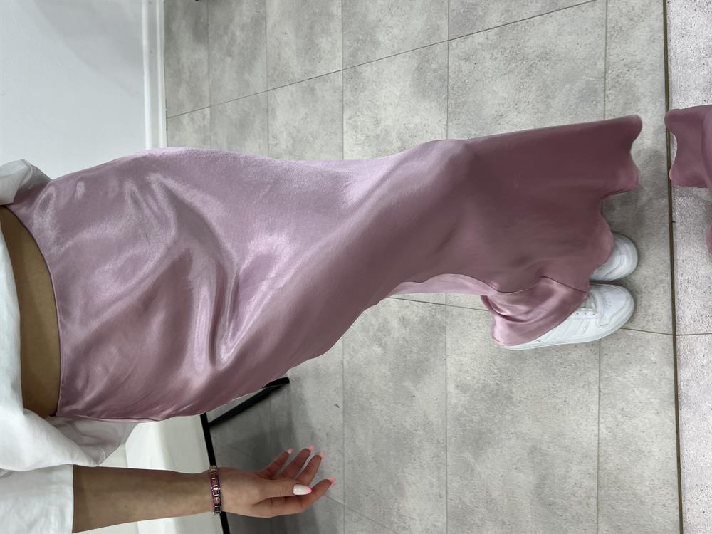 Pembe Saten Etek