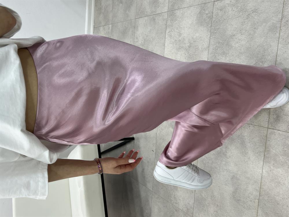 Pembe Saten Etek