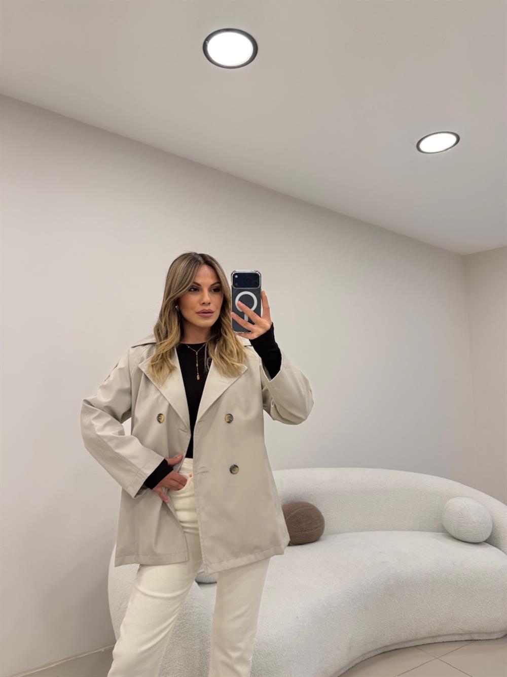 PREMİUM SERİ ASTARLI KISA TERNÇ