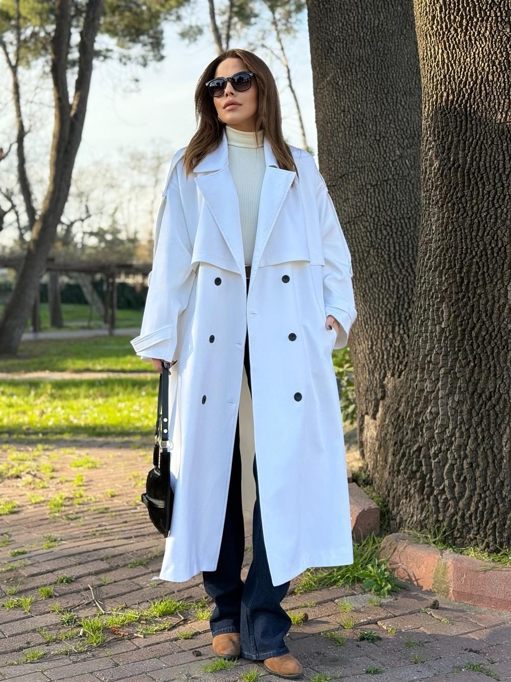 Premium Seri̇ Astarli Trençkot