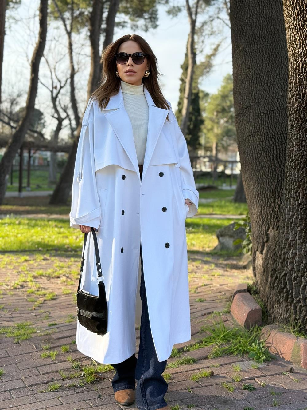 Premium Seri̇ Astarli Trençkot