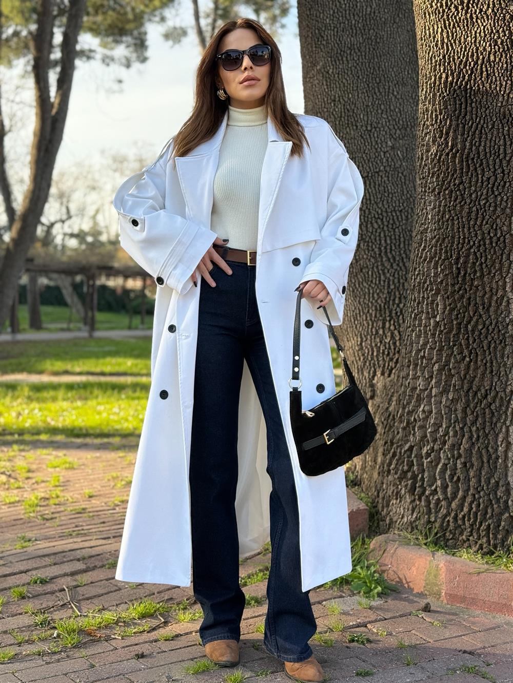 Premium Seri̇ Astarli Trençkot