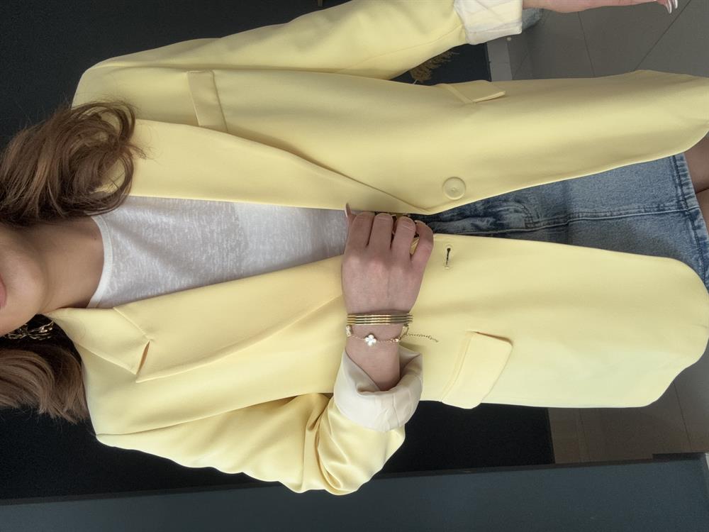 Premi̇um Seri̇ Blazer Ceket Sari