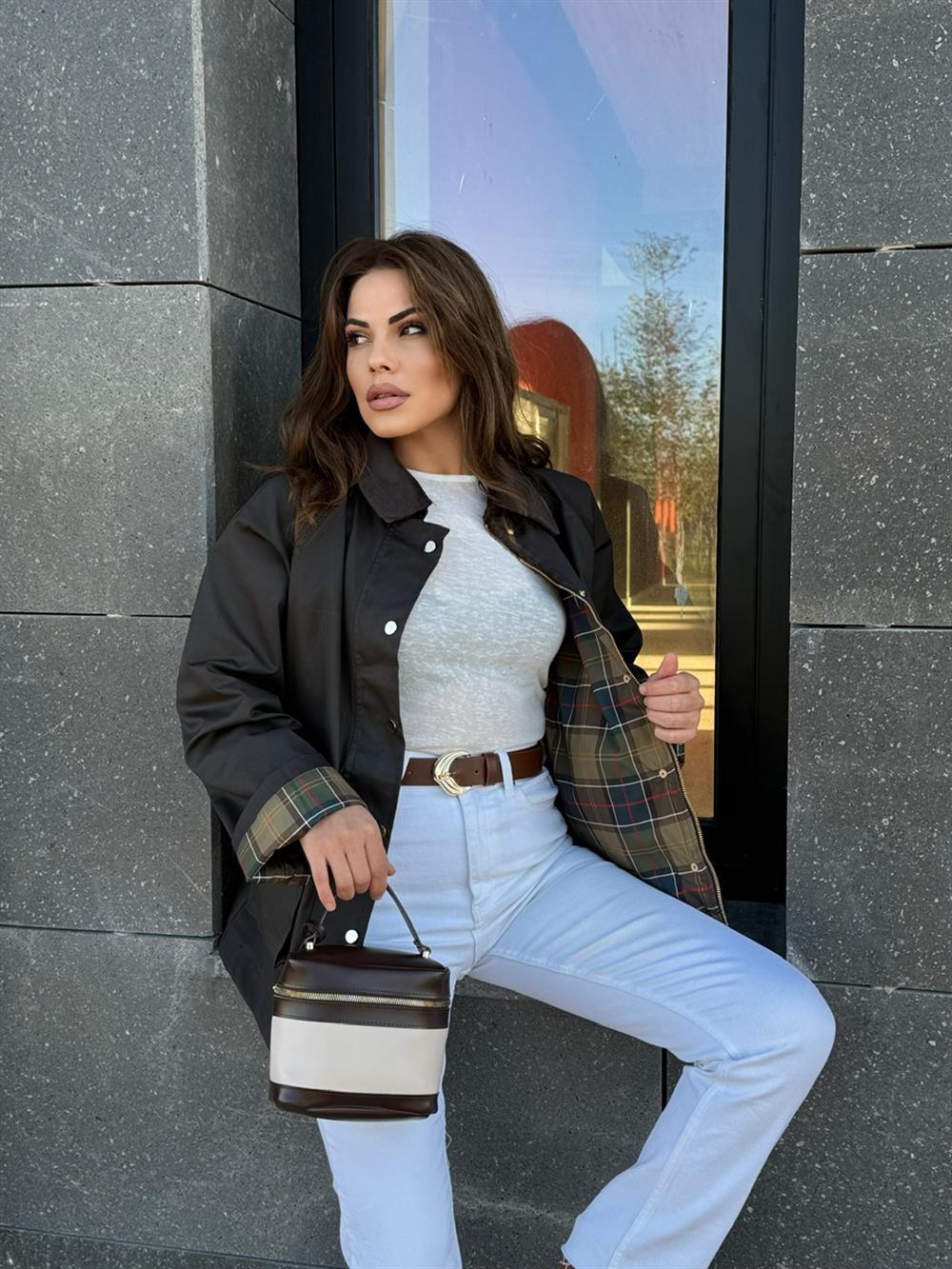 PREMİUM SERİ KADİFE YAKA PARKA 