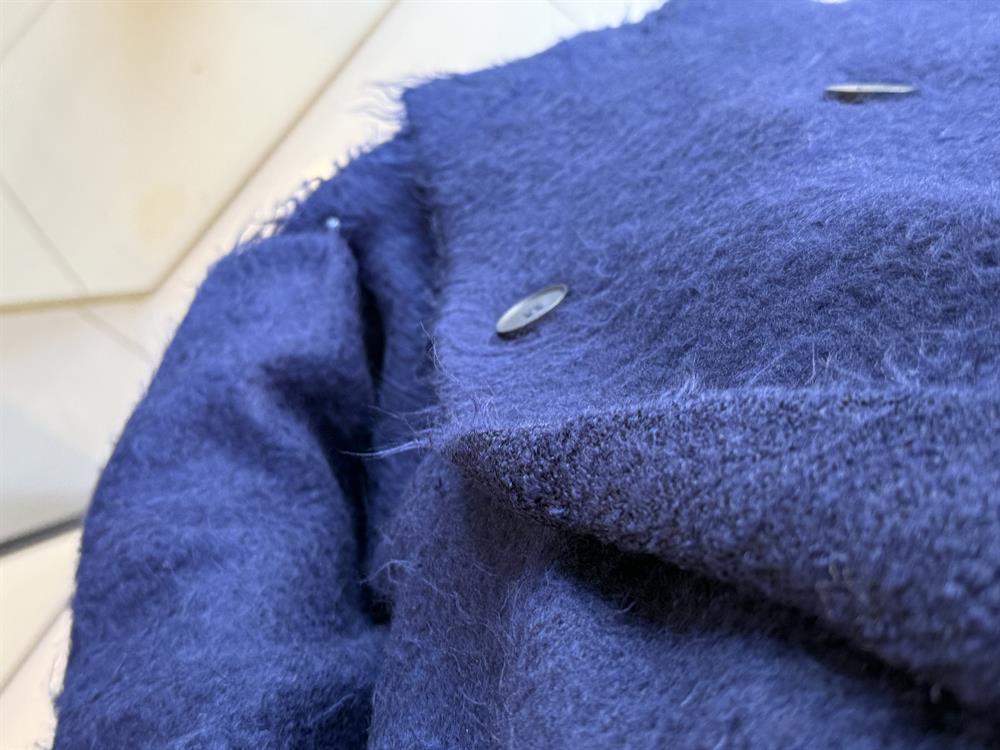 Şal Yaka Premi̇um Hirka Laci̇vert