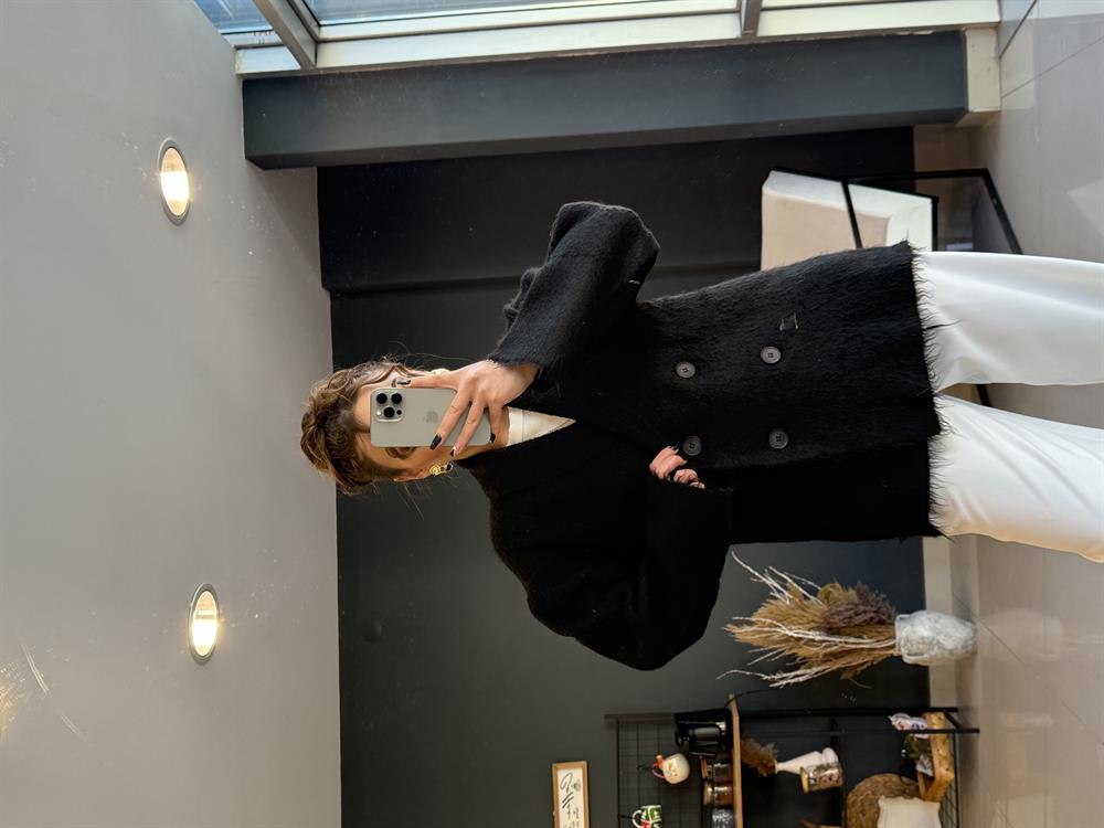 Şal Yaka Premi̇um Hirka Si̇yah