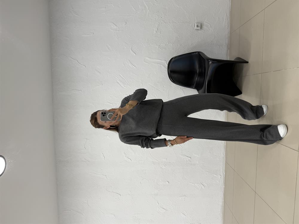 ŞARDONSUZ İKİLİ TAKIM GRİ