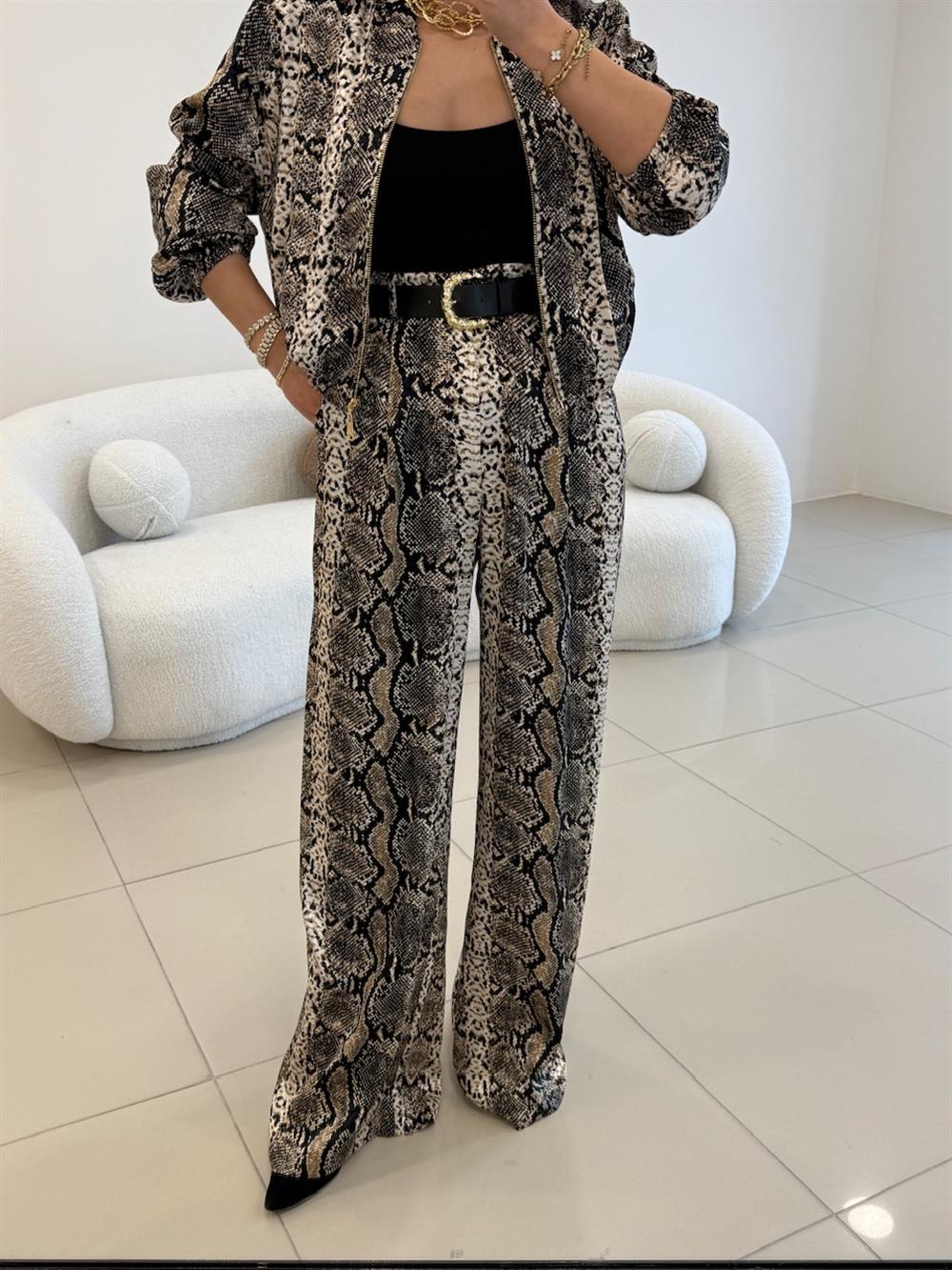 SATEN BAMBER-PANTOLON  2Lİ TAKIM