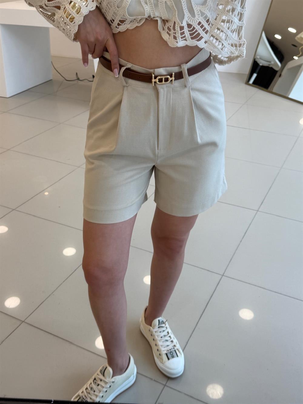 ŞEHİR BOY KREM ŞORT