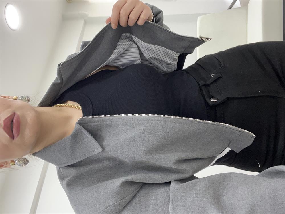 Şeri̇tli̇ Tasarim Bomber Ceket