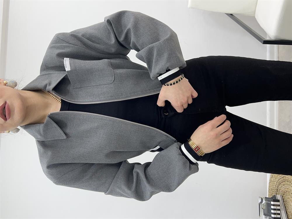 Şeri̇tli̇ Tasarim Bomber Ceket