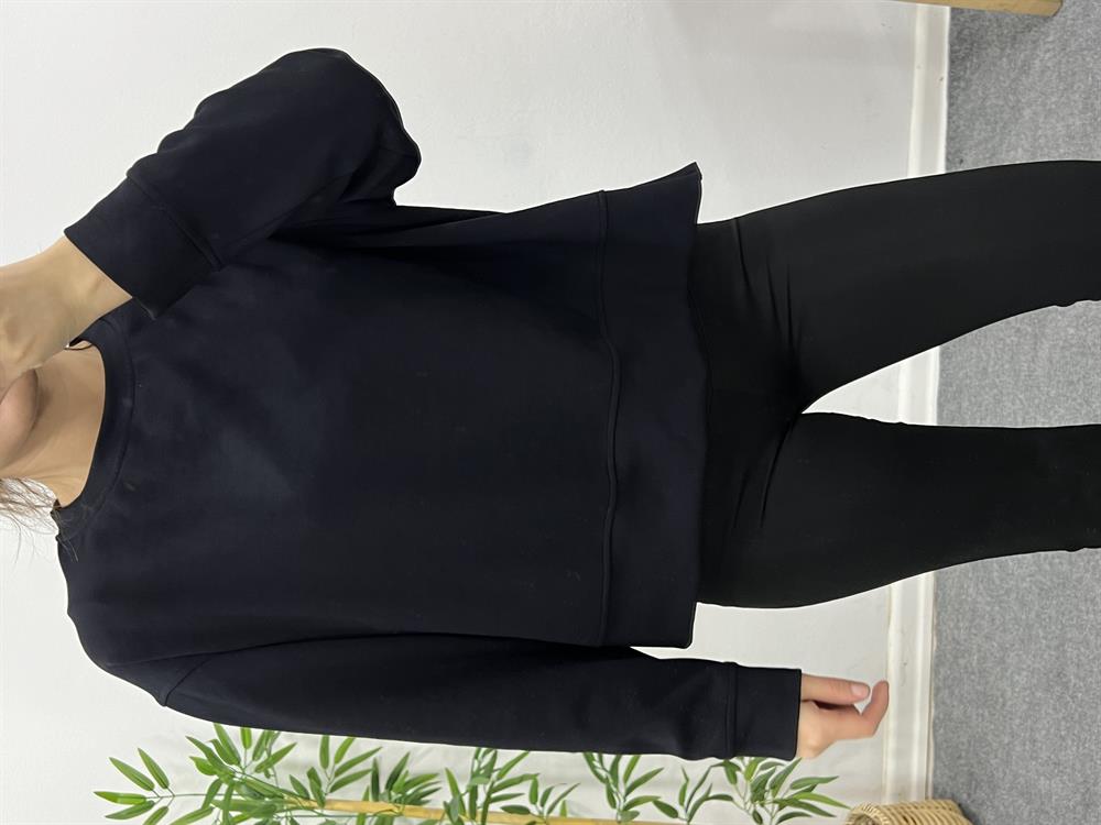 Si̇yah Sweatshırt