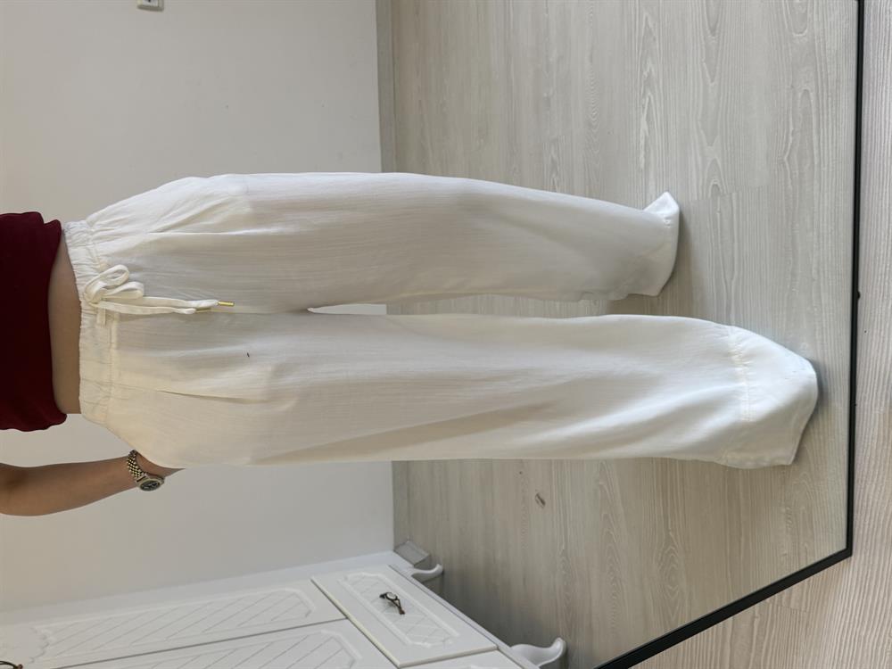 TİRİL RELAX PANTOLON BEYAZ