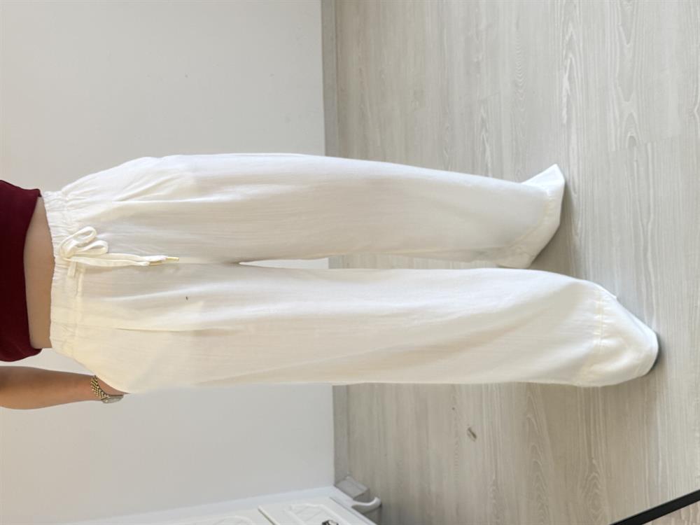 TİRİL RELAX PANTOLON BEYAZ
