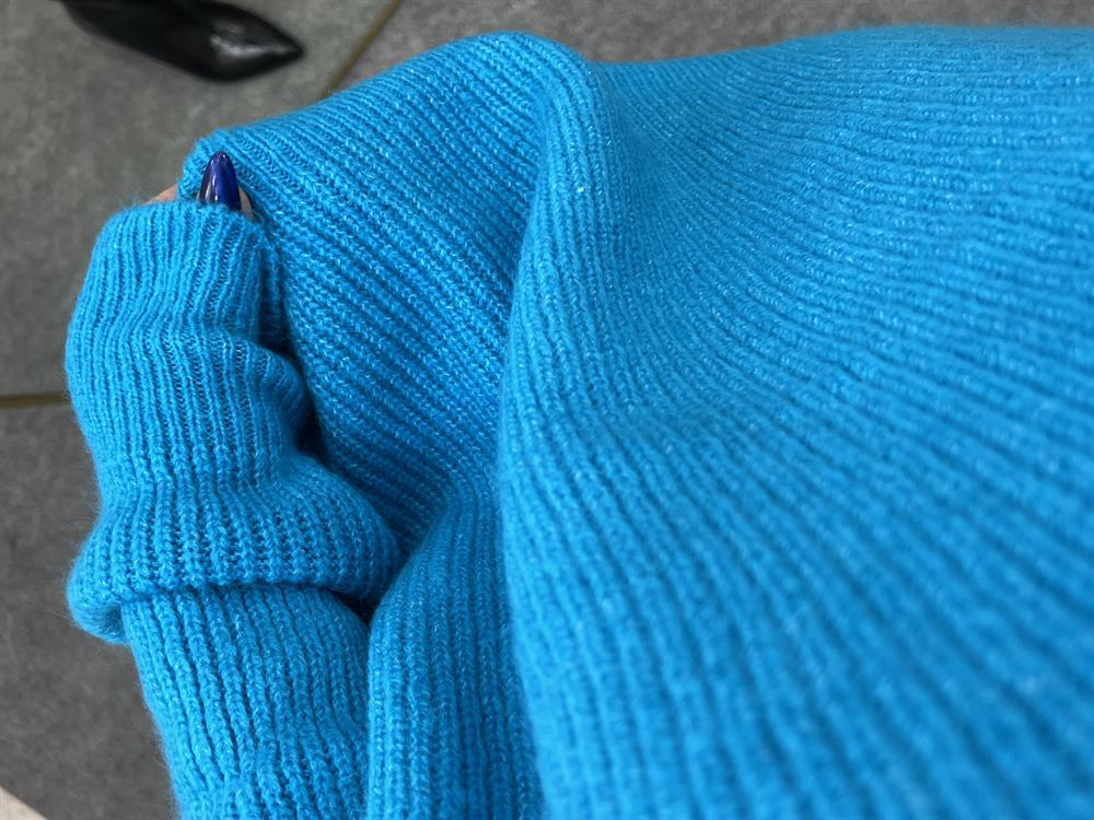 Turkuaz Balikçi Yaka Kazak