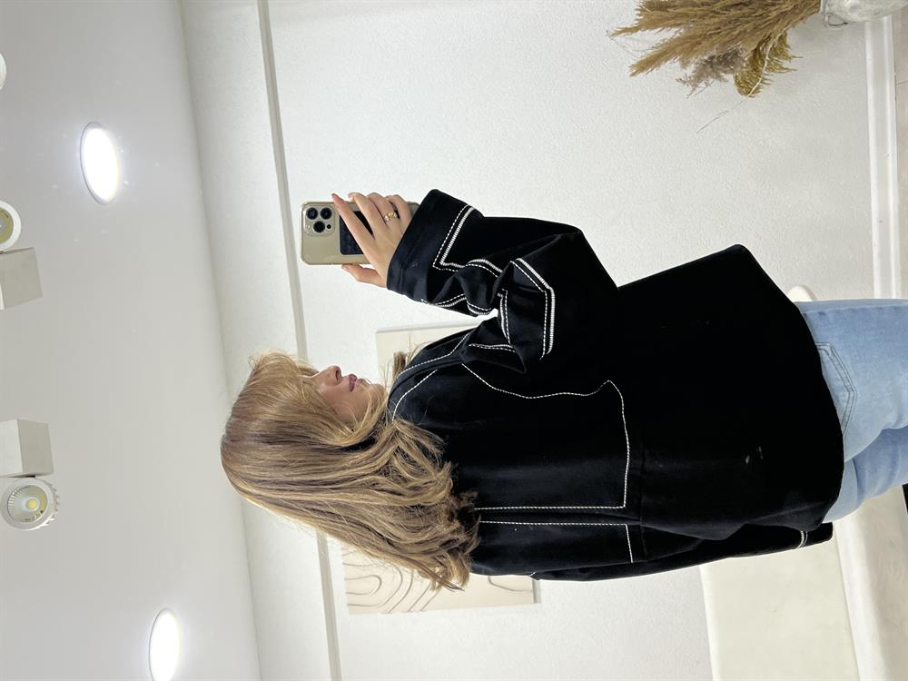 Twi̇st Model Di̇ki̇şli̇ Sweat Si̇yah