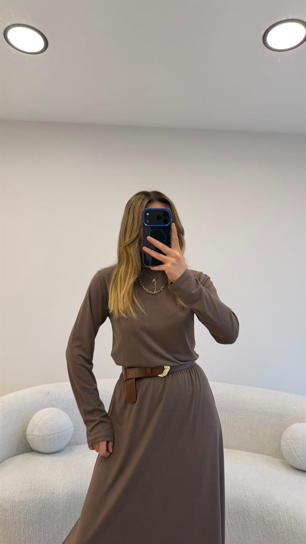 UZUN KOL ETEKLİ MODAL TAKIM