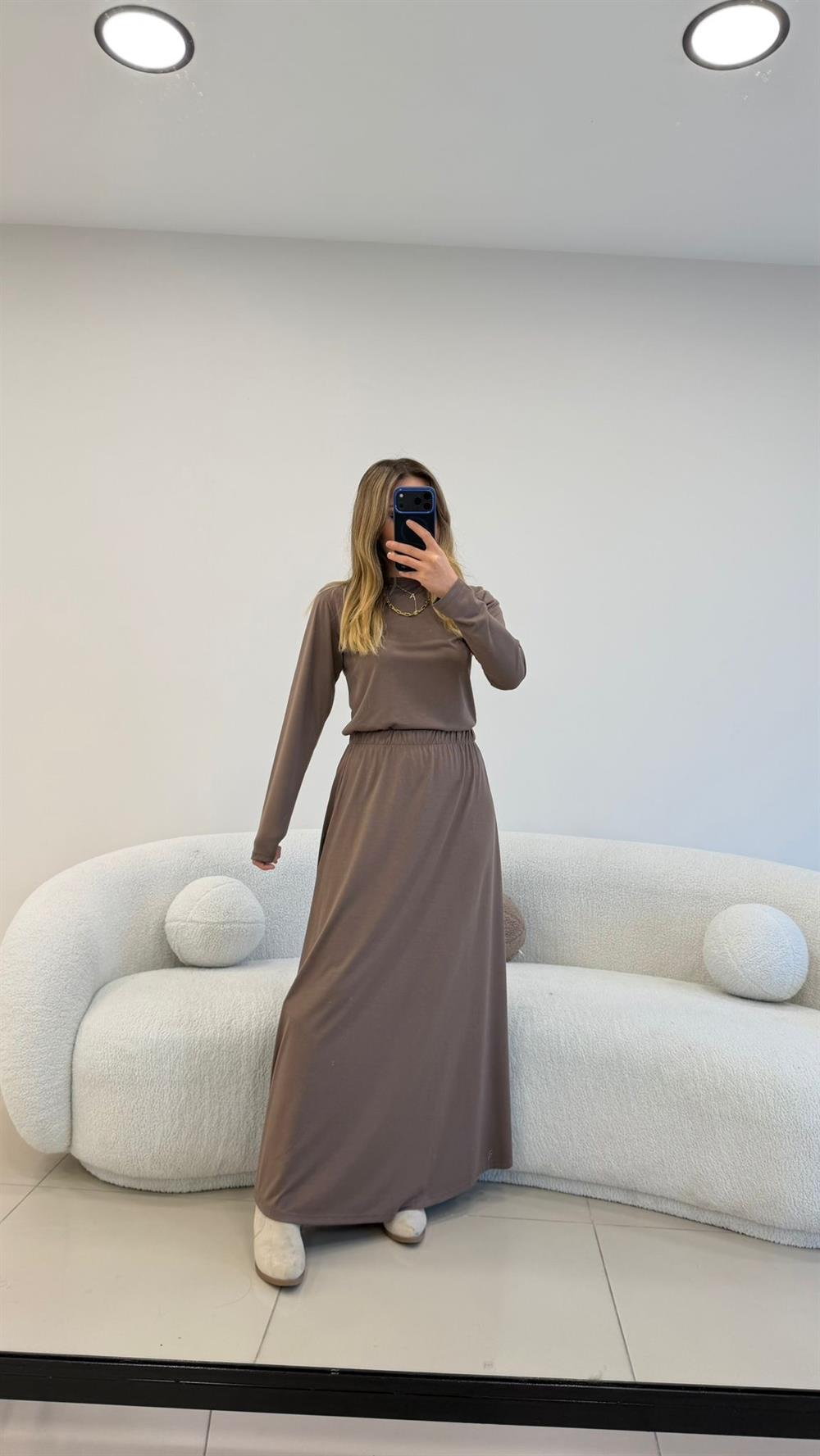 UZUN KOL ETEKLİ MODAL TAKIM