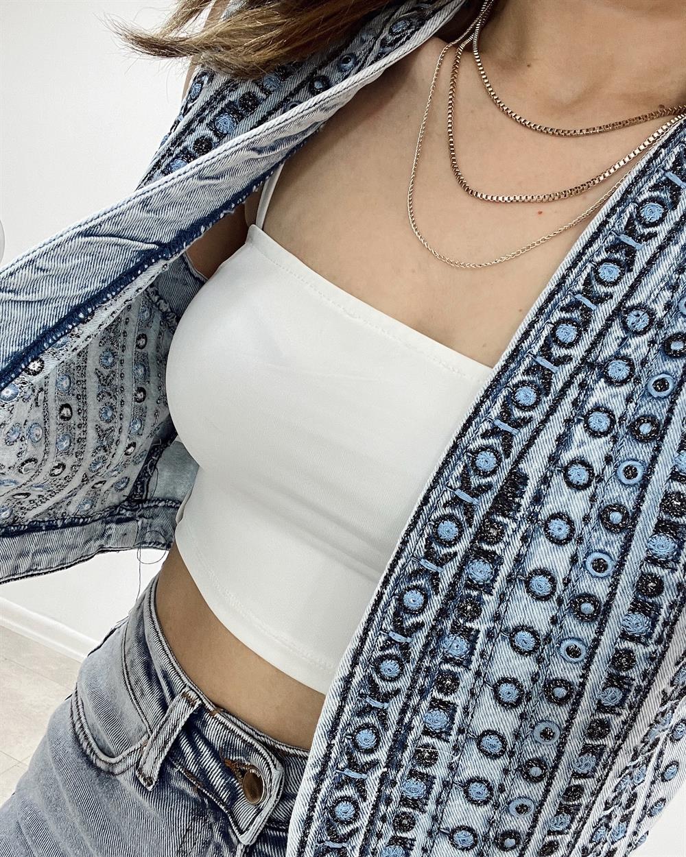 Vi̇ntage Tasarim Yelek