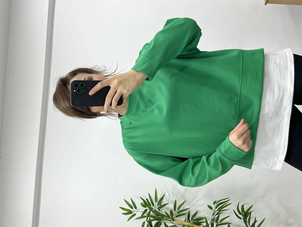 Yeşi̇l Sweatshırt