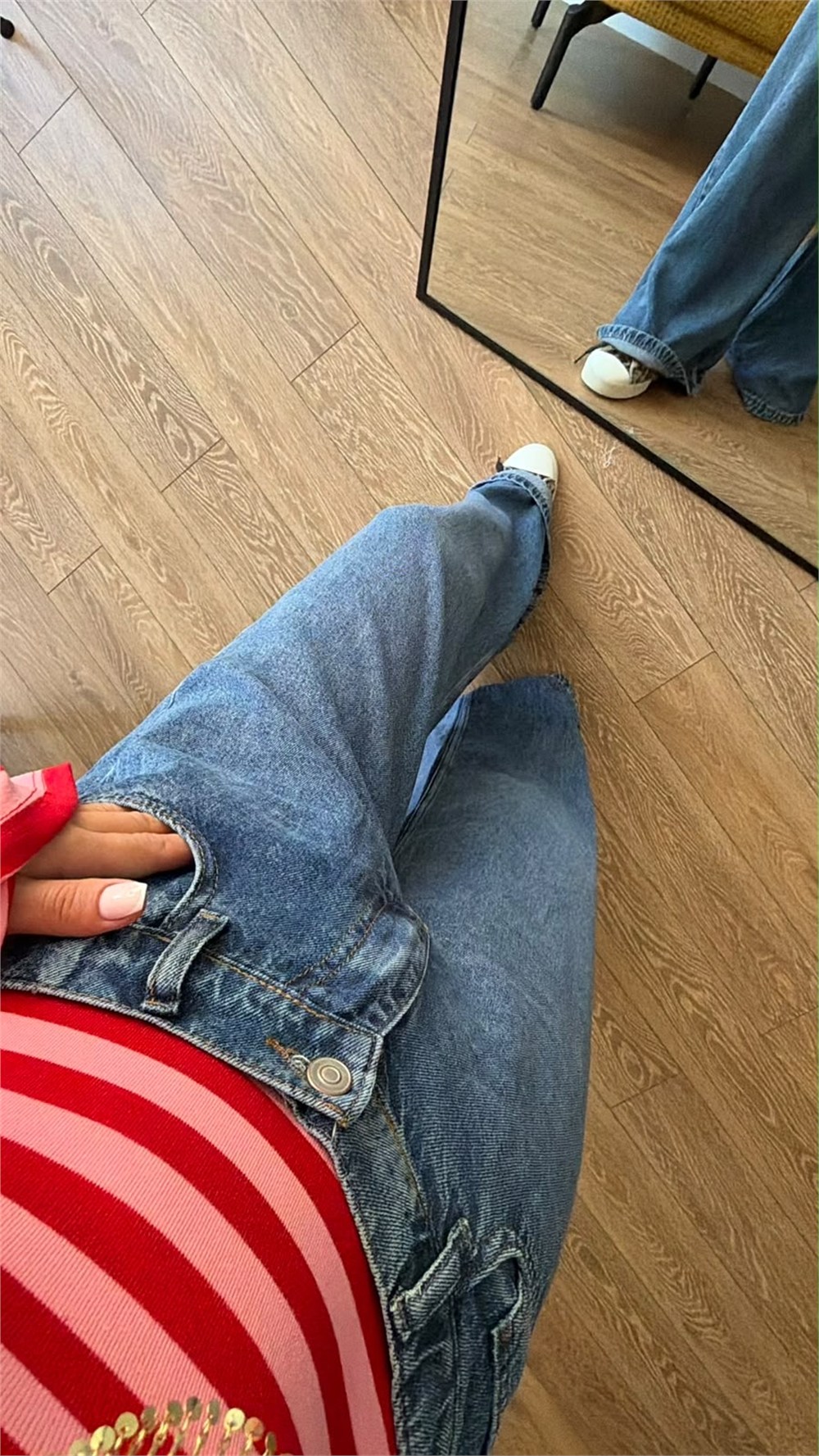 Yüksek Bel Lastikli Bol Paça Palazzo Pantolon