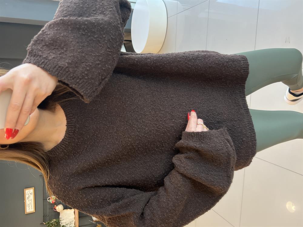 Yumuşak Dokulu Basi̇c Kazak Kahve