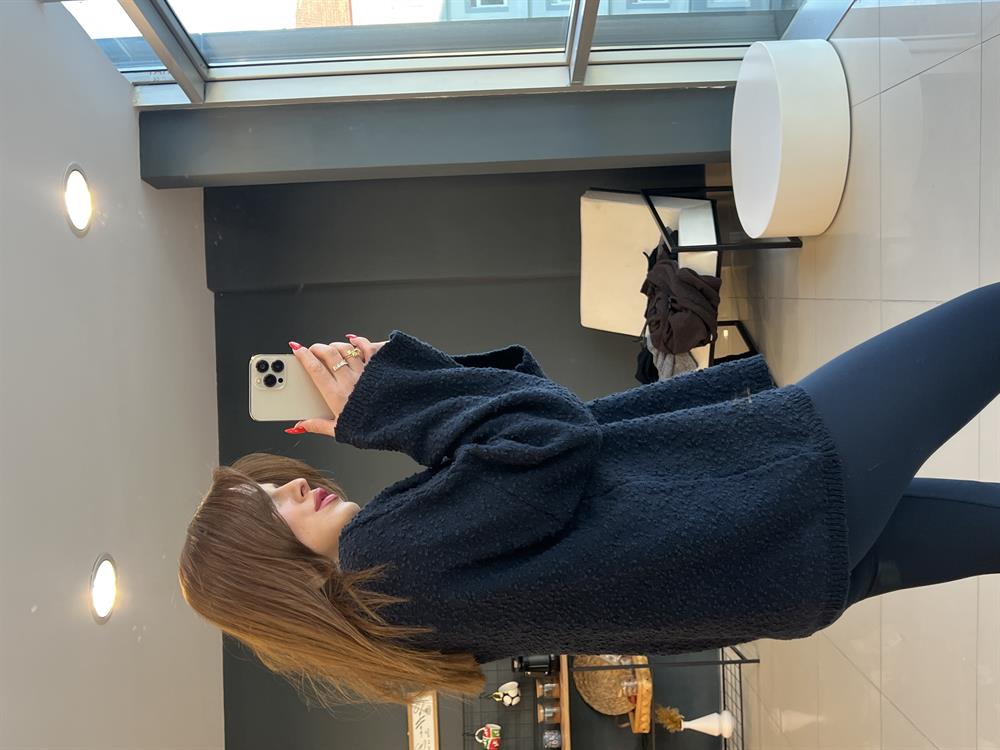 Yumuşak Dokulu Basi̇c Kazak Laci̇vert