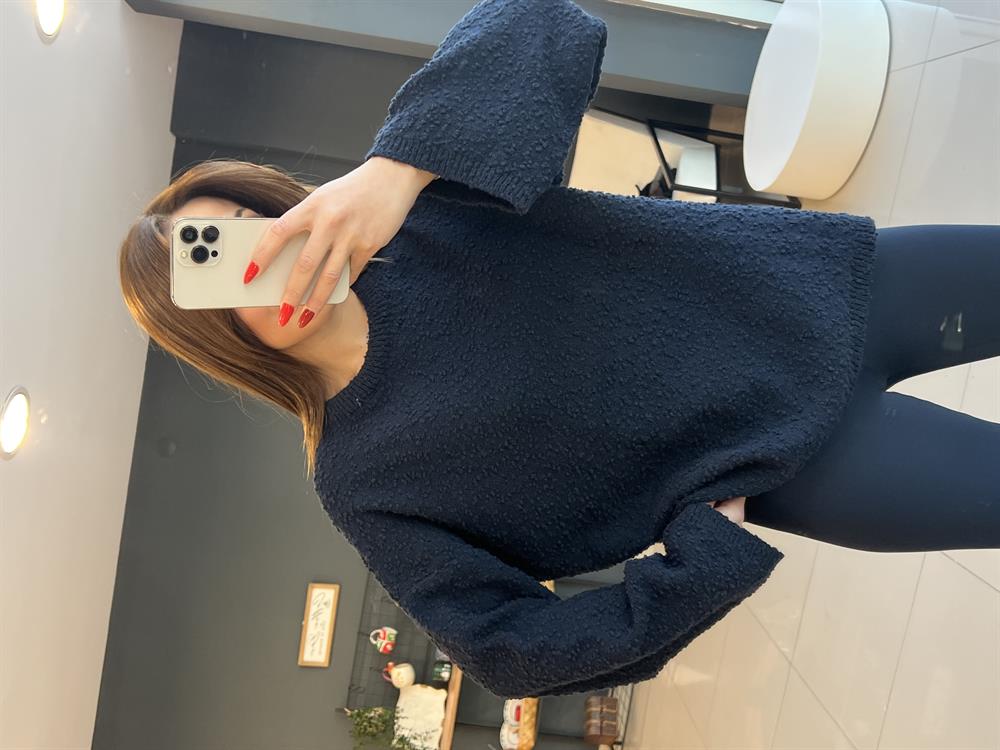 Yumuşak Dokulu Basi̇c Kazak Laci̇vert