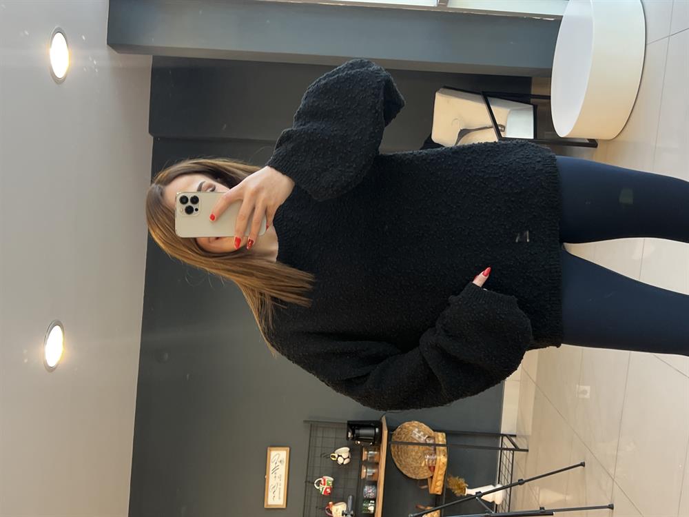 Yumuşak Dokulu Basi̇c Kazak Si̇yah