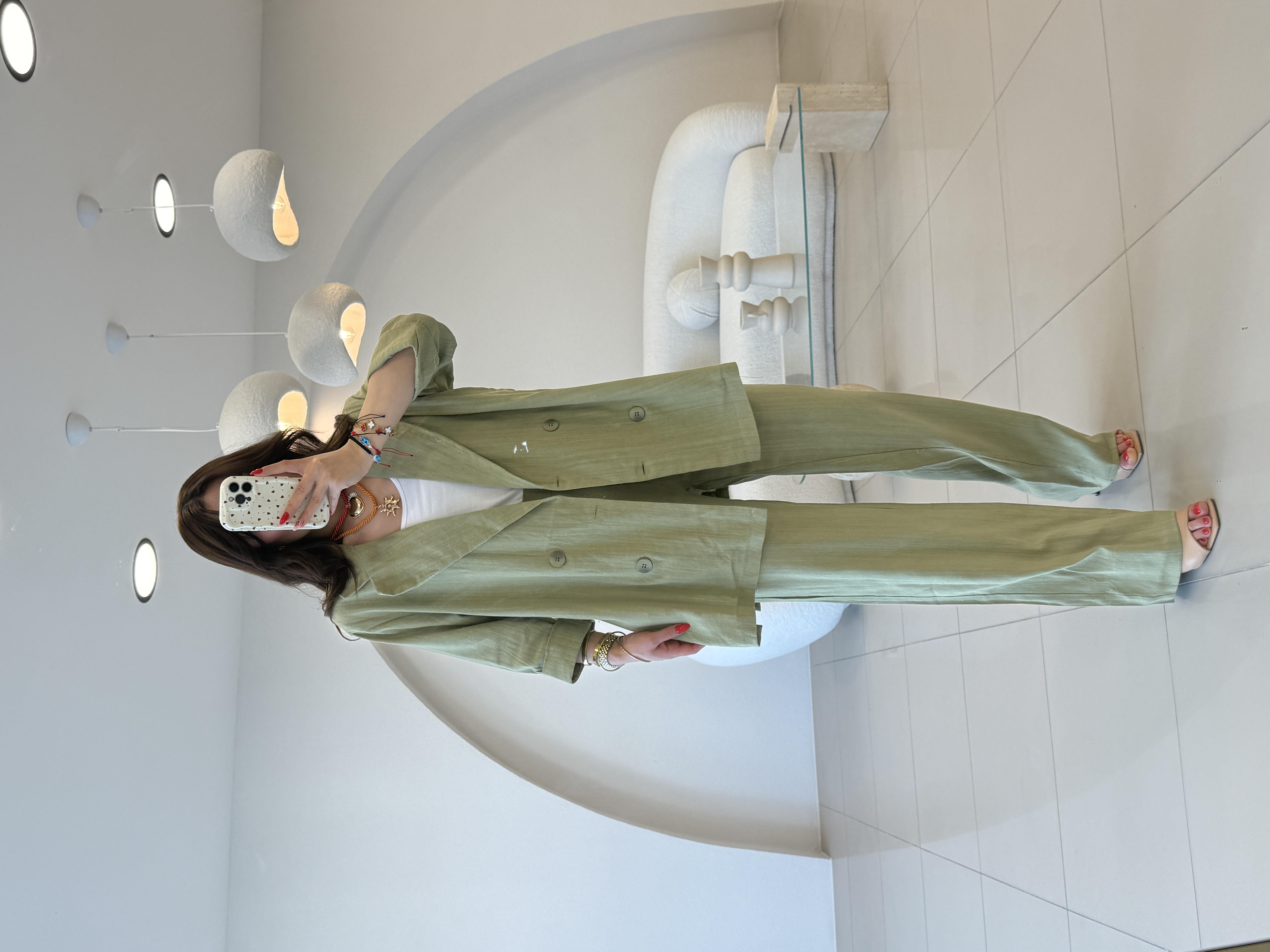 %100 KETEN İKİLİ TAKIM YEŞİL