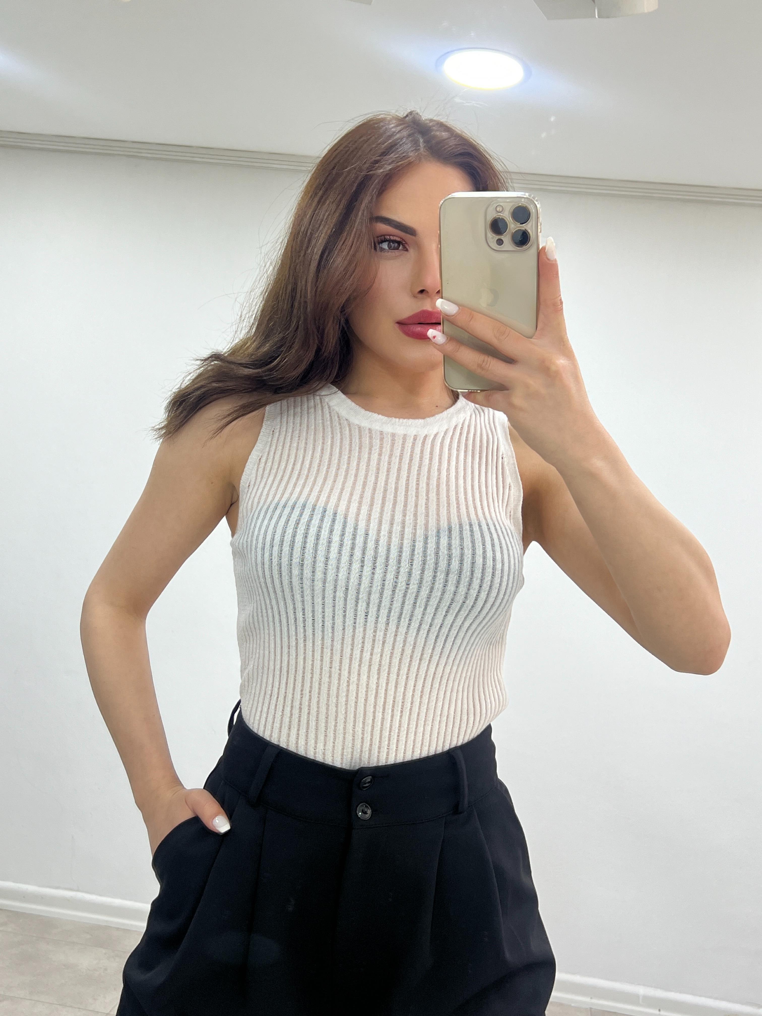 BEYAZ MERSERİZE ATLET