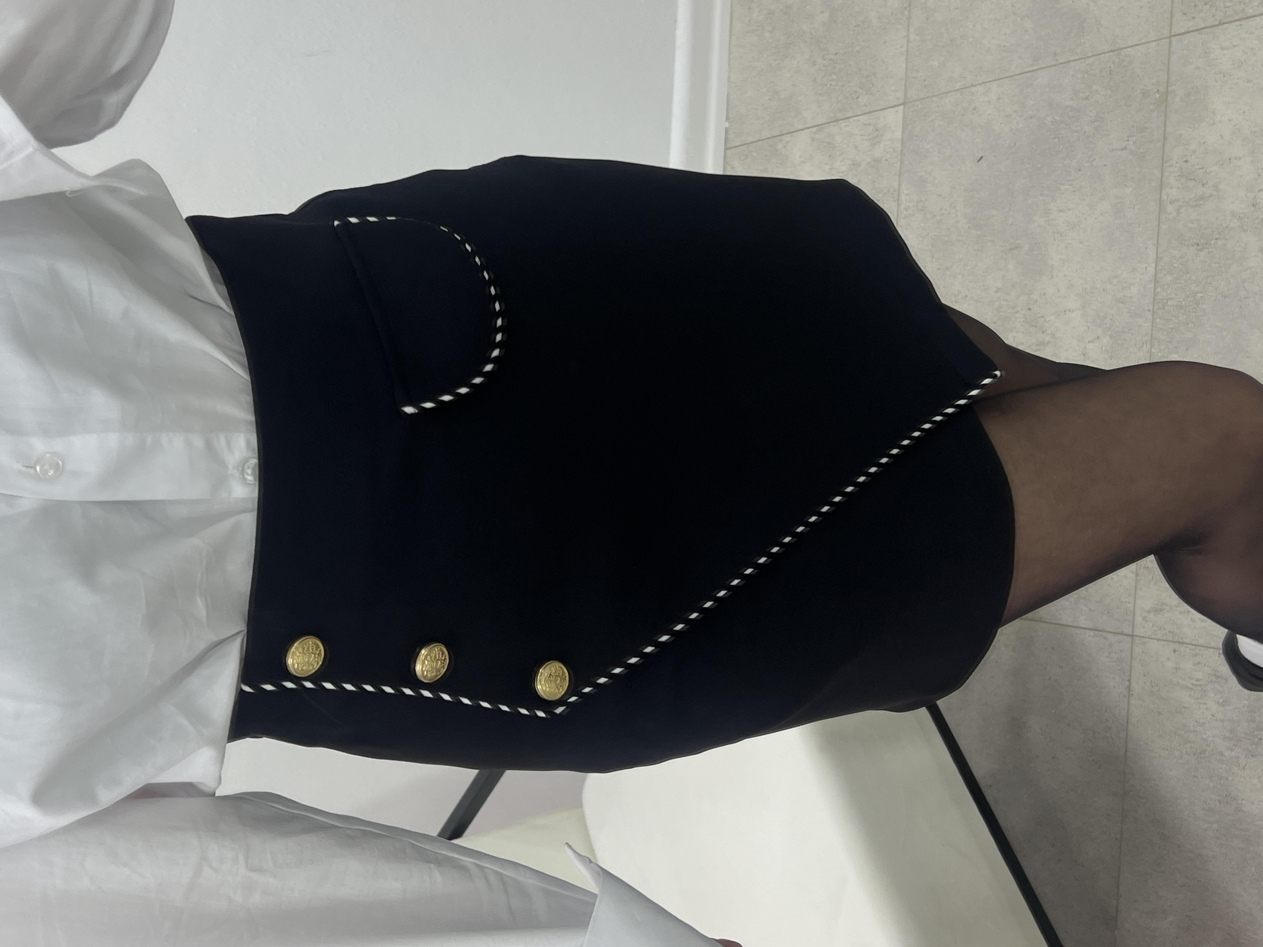 BİYELİ DÜĞMELİ ETEK