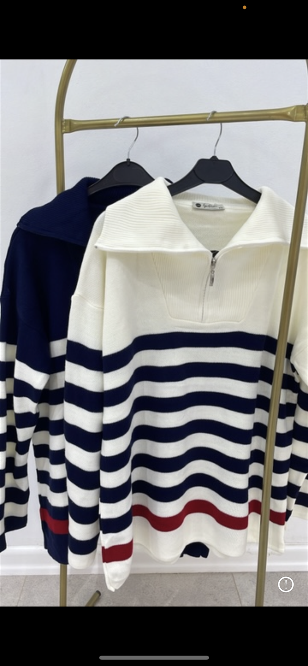 ÇİZGİLİ TRİKO KAZAK