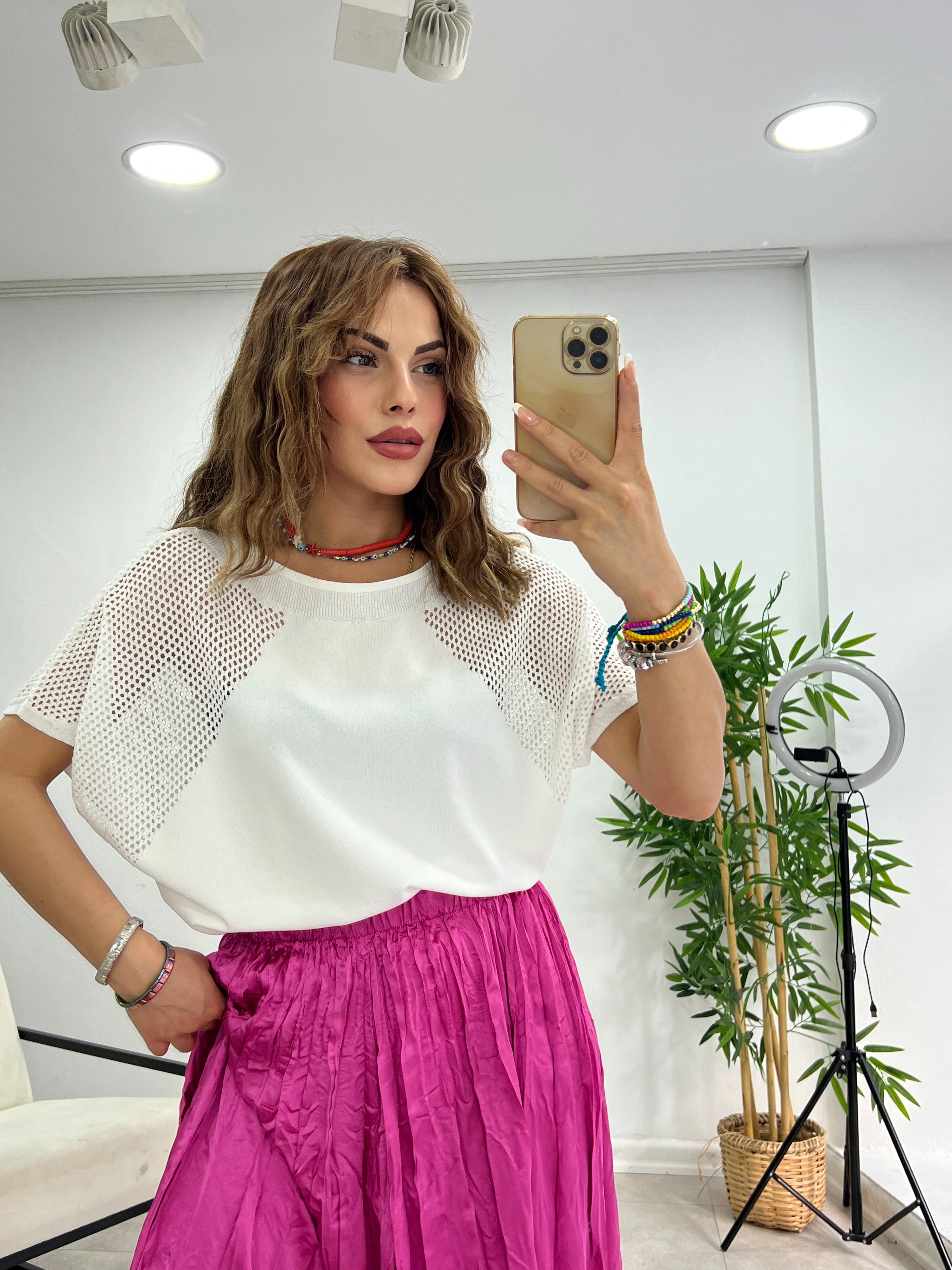 DELİKLİ PREMIUM SERİ MERSEİZE BEYAZ