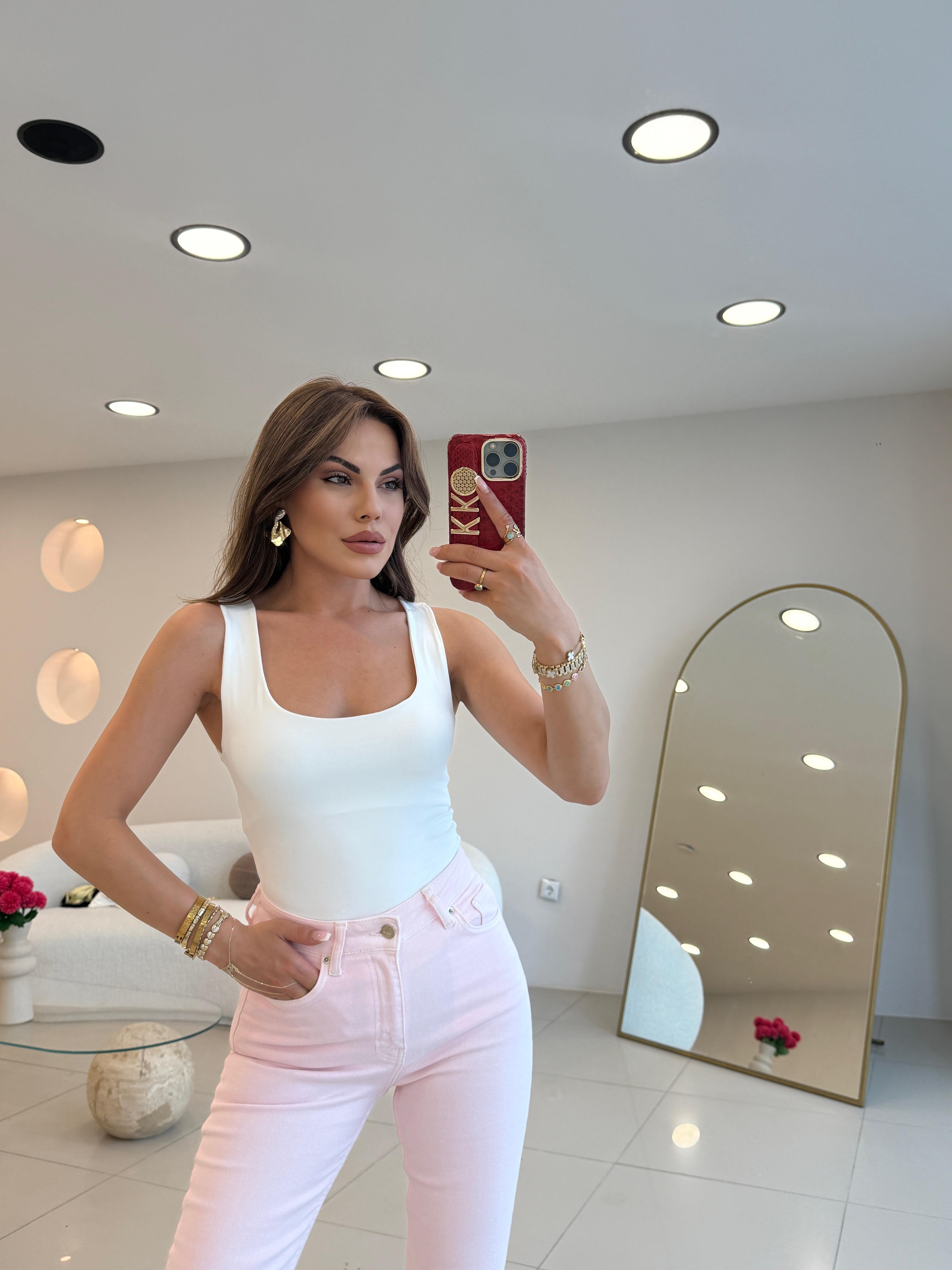 DİLVİN KALIN ASKILI ATLET EKRU