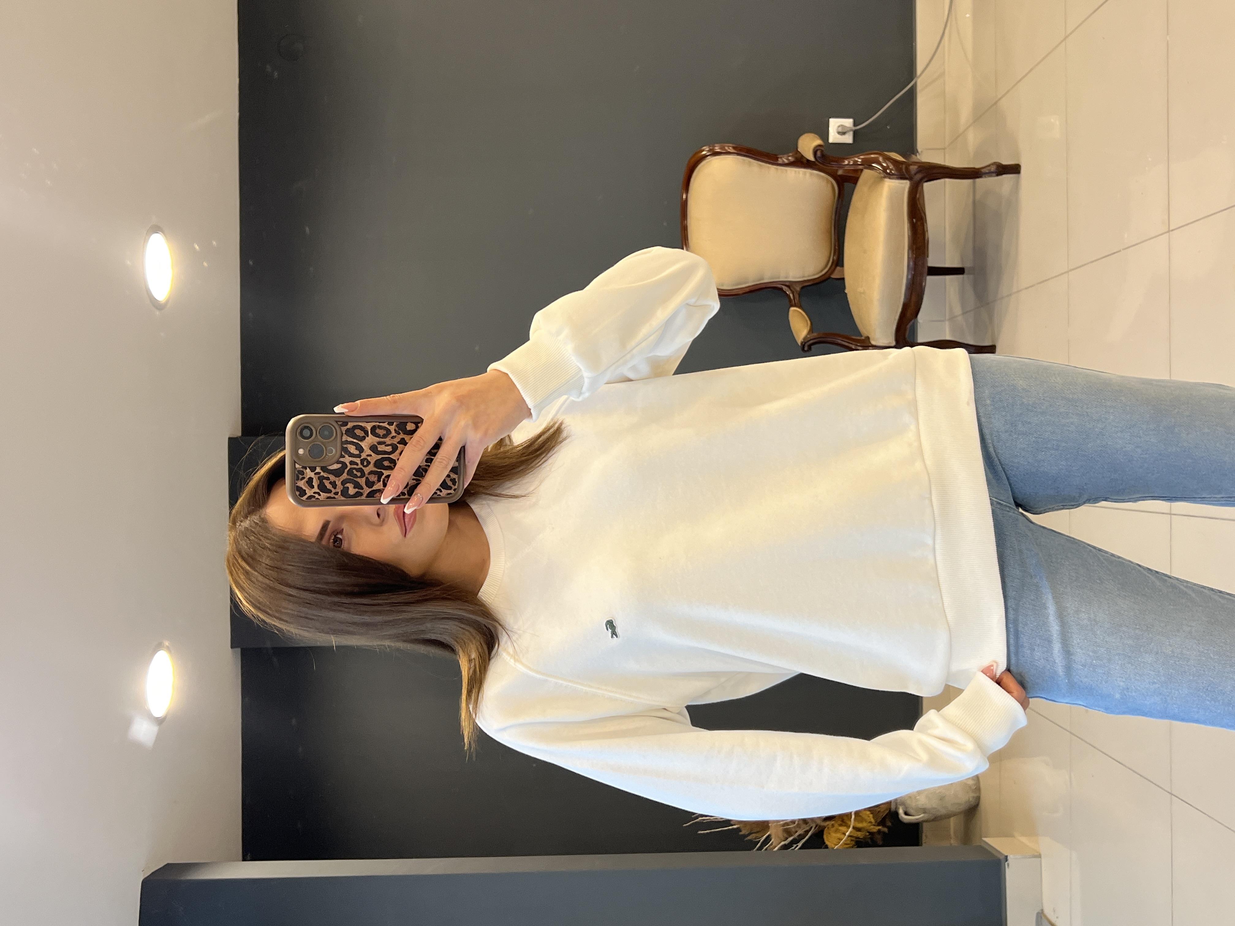 ETİKETLİ LCST SWEAT BEYAZ