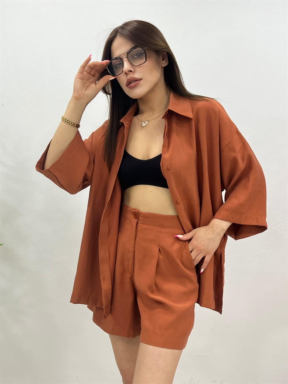 İTHAL KETEN İKİLİ TAKIM  TARÇIN