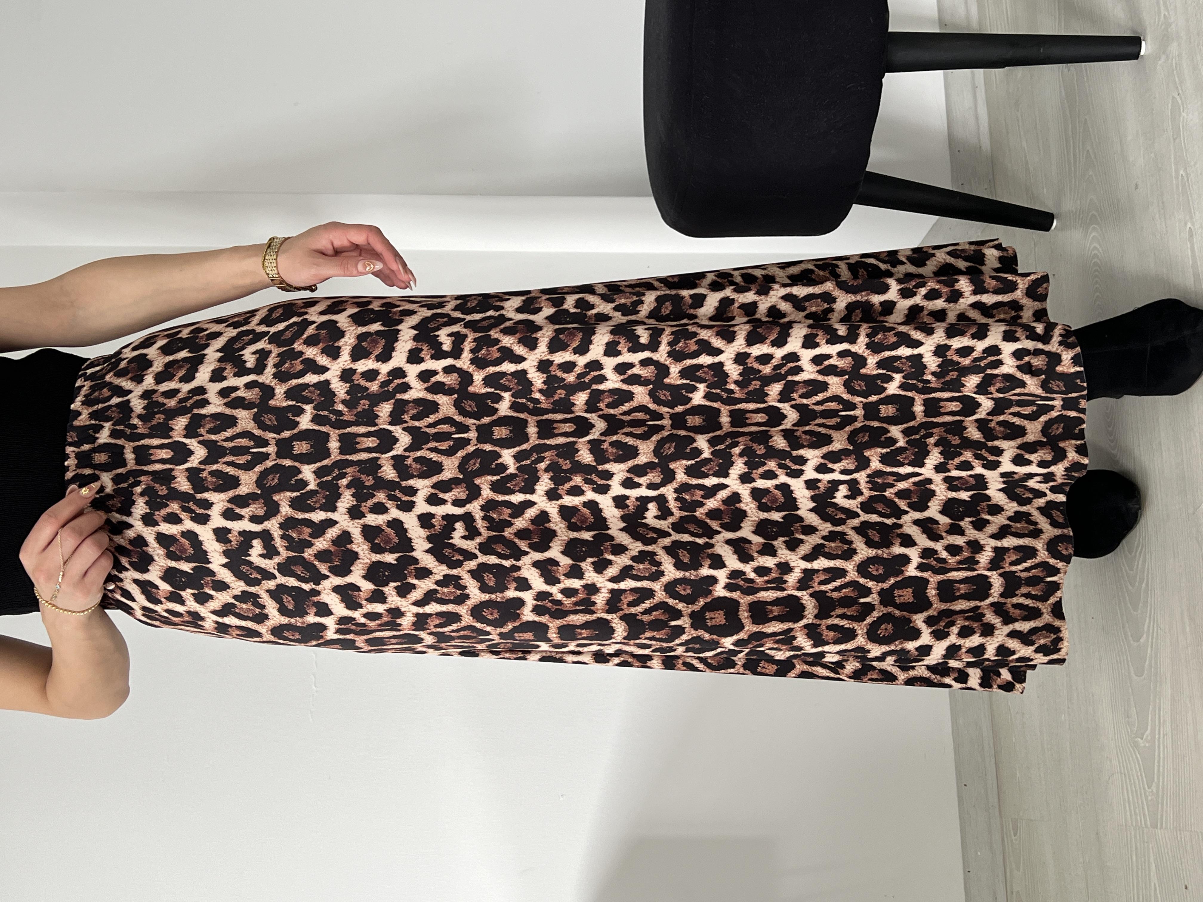 JARSE KUMAŞ BEL LASTİKLİ LEO ETEK