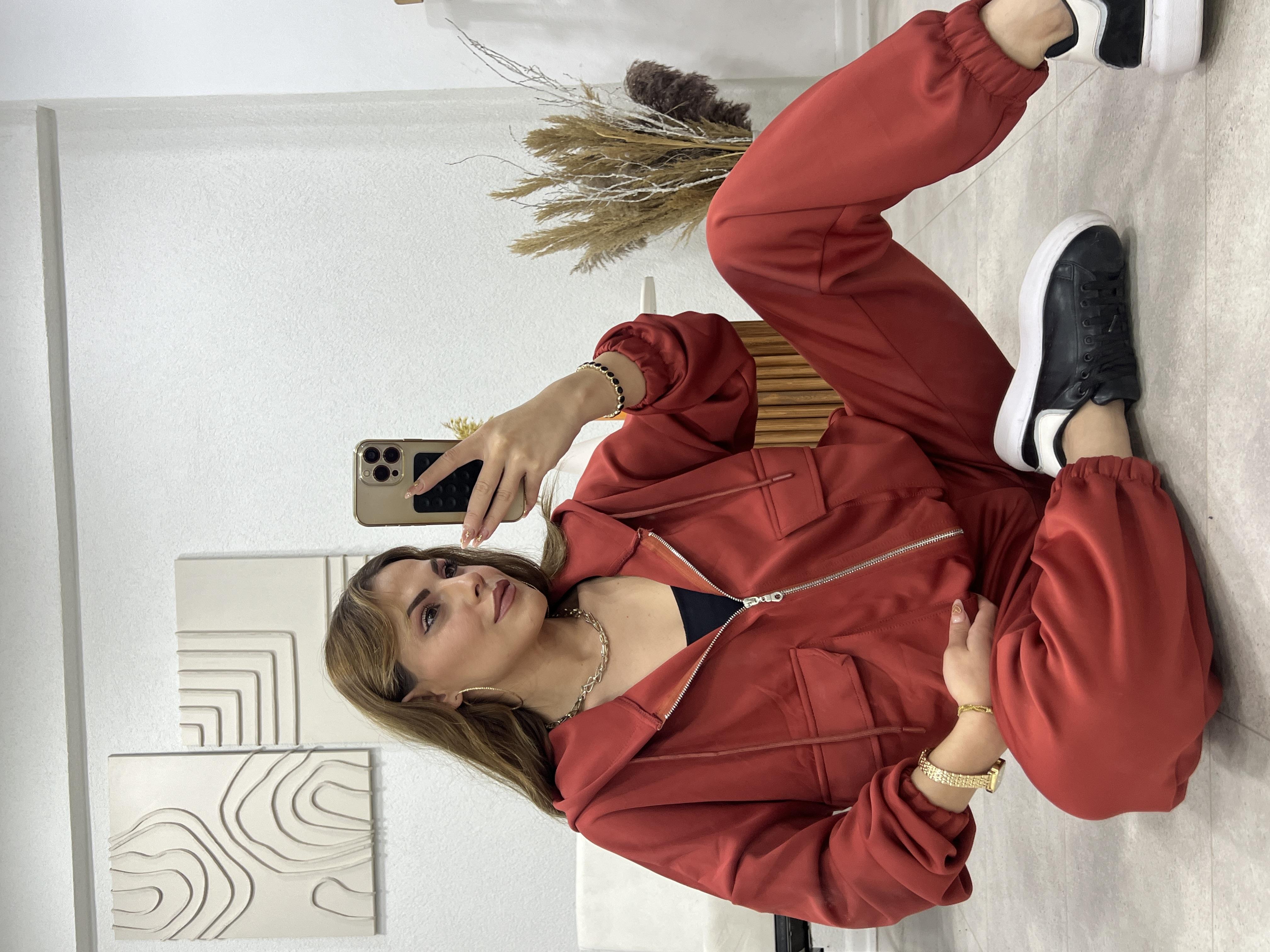 KAPŞONLU EŞOFMAN TAKIMI TARÇIN