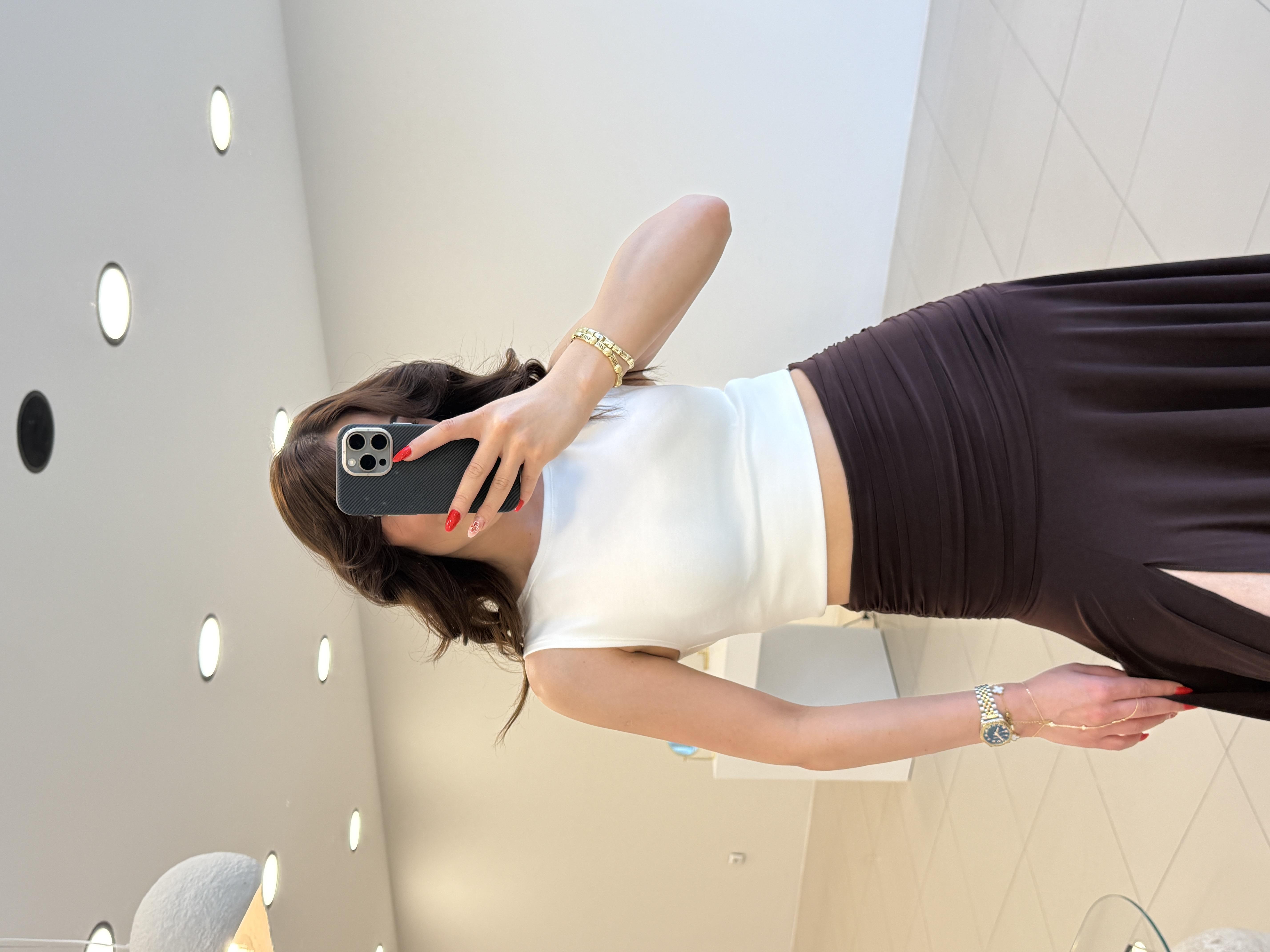 KOLSUZ BİSİKLET YAKA ATLET BEYAZ