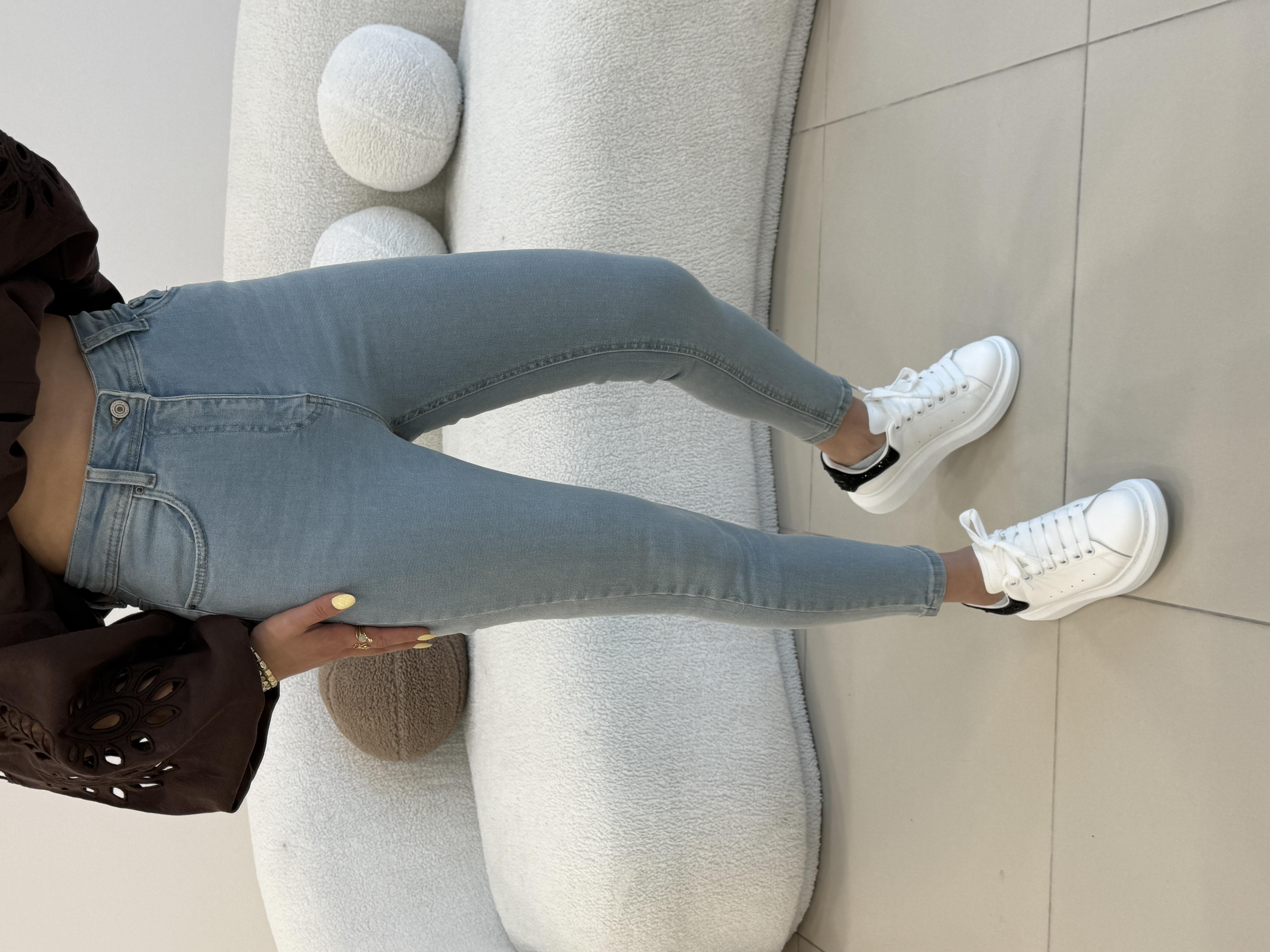 LİKRALI SKİNY JEAN DENİM MAVİ