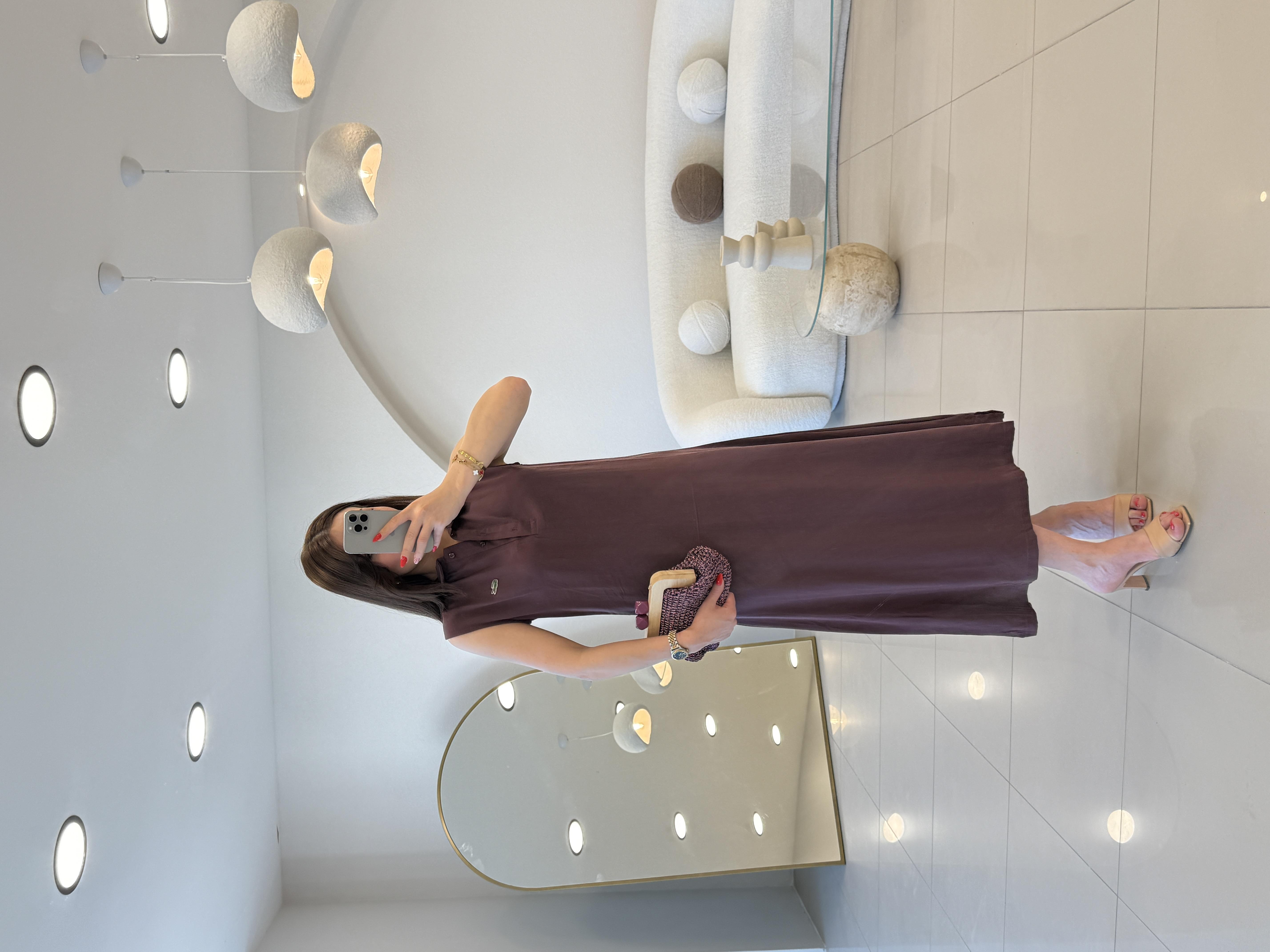 ORJINAL MARKA KOLSUZ ELBİSE BORDO